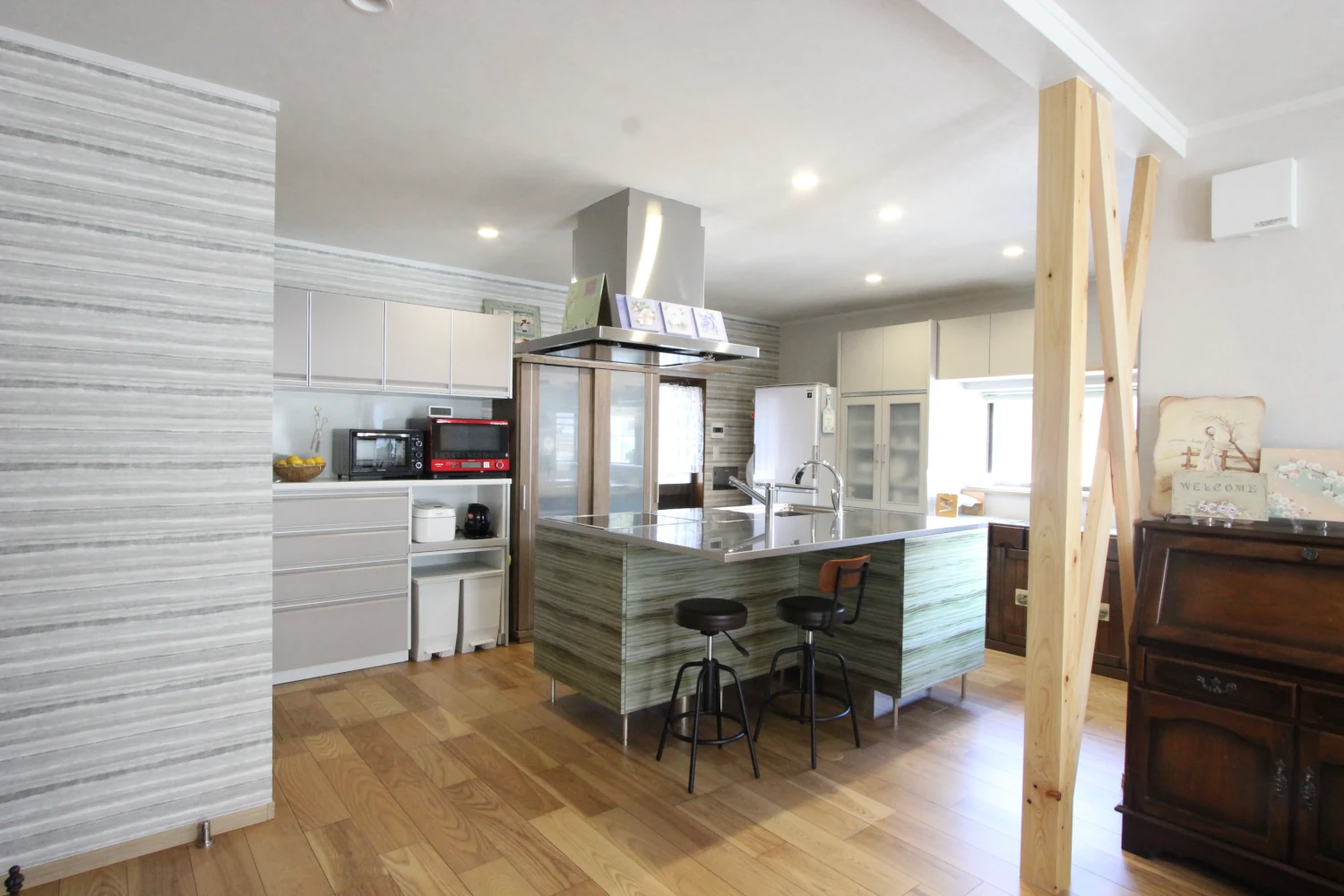 おしゃれなキッチンリフォームが人気