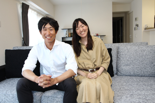 理想の立地に見つけたマンションを二人で料理が楽しめる新居に